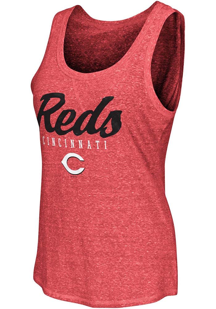 cincinnati reds tank top womens