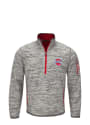 Detroit Pistons Fast Pace 1/4 Zip Pullover - Grey