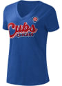 Chicago Cubs Womens 1st Place T-Shirt - Blue