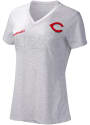 Cincinnati Reds Womens Ace T-Shirt - Oatmeal
