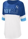 Kansas City Royals Womens Triple A T-Shirt - White