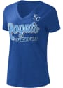Kansas City Royals Womens 1st Place T-Shirt - Blue