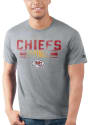 Kansas City Chiefs Starter PRIME TIME Sport Drop T Shirt - Grey