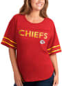 Kansas City Chiefs Womens Extra Point T-Shirt - Red