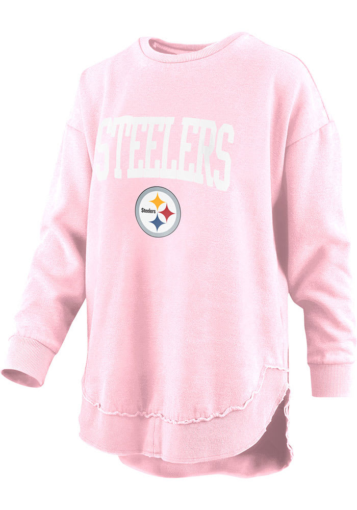 Steelers women's jersey clearance pink