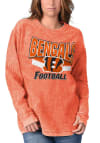 Main image for Cincinnati Bengals Womens Orange Cozy Crew Sweatshirt