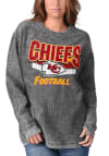 Main image for Kansas City Chiefs Womens Black Cozy Crew Sweatshirt