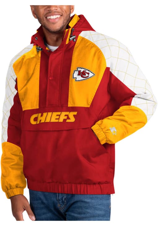 Starter Chiefs Body Check Pullover Jackets