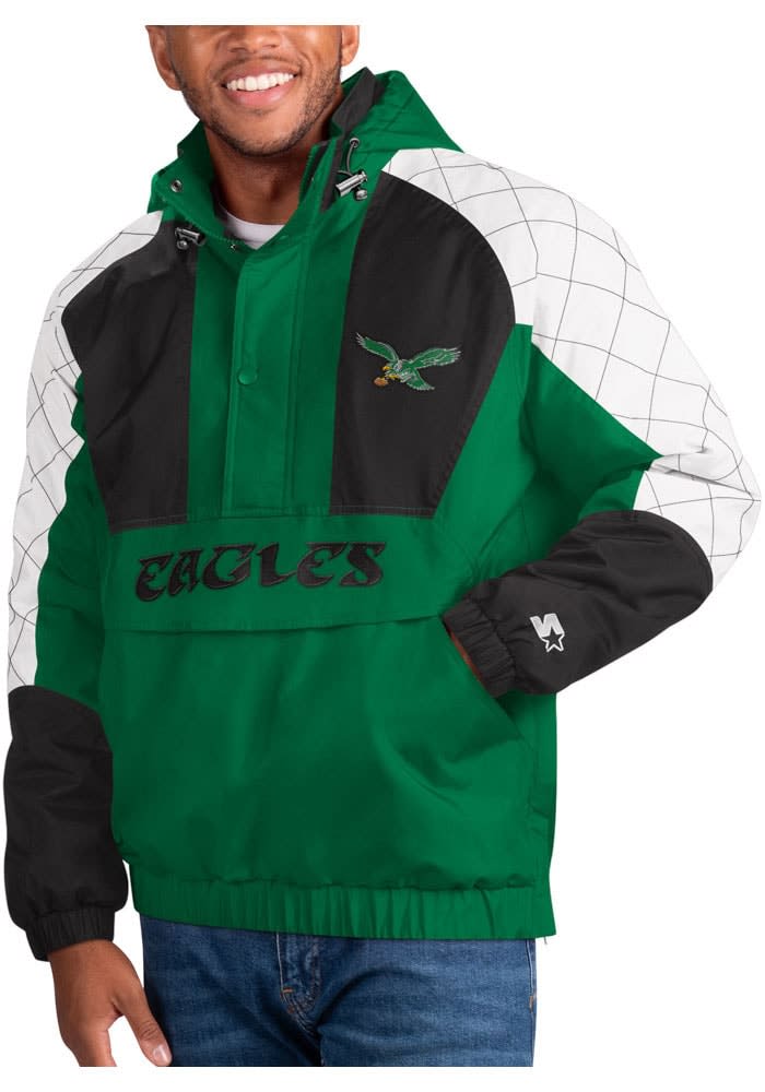 Eagles starter best sale jacket pullover