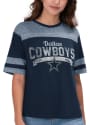 Dallas Cowboys Womens All Star T-Shirt - Navy Blue