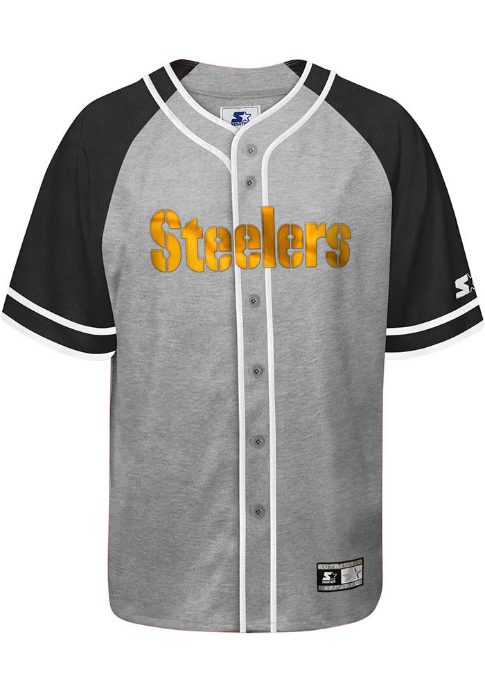 Steelers hotsell baseball shirt