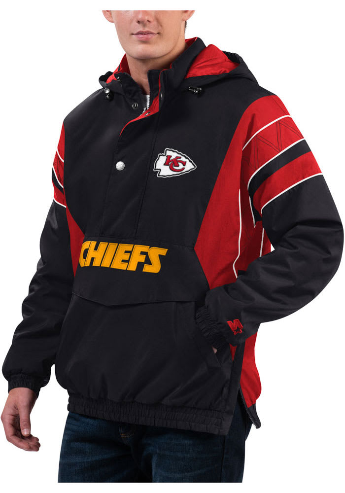 Mens pullover starter on sale jackets