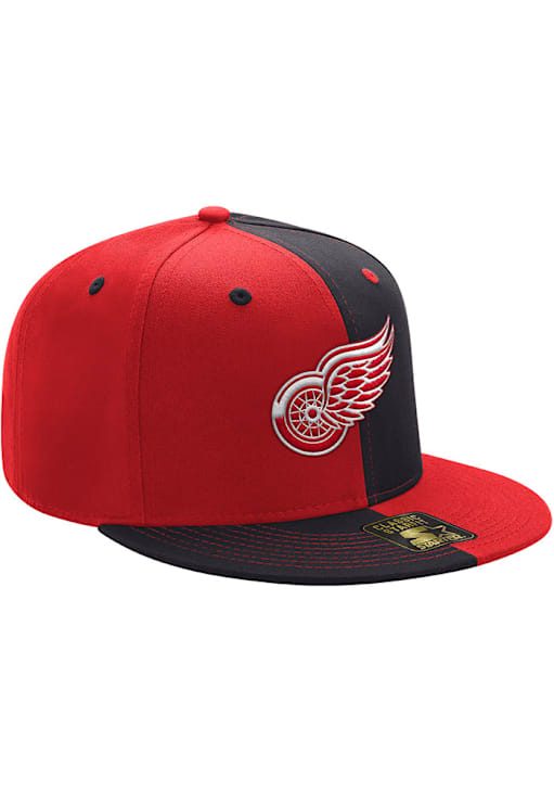Detroit Red Wings Starter Red 1995 Pinwheel Snapback Hat 9435693