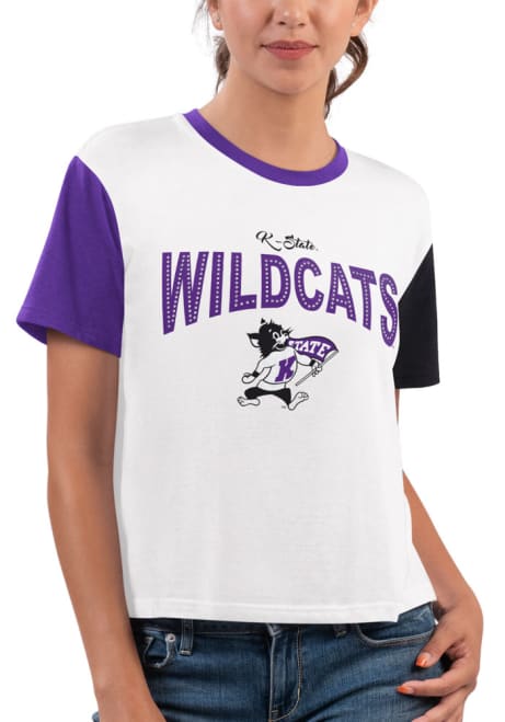 K-State Wildcats Sprint Short Sleeve T-Shirt - White