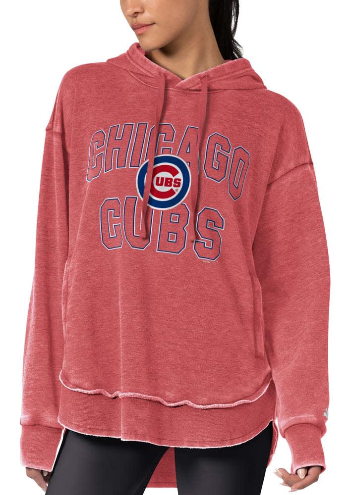 売れ筋商品|||カールバンクス パーカー・スウェットシャツ アウター レディース Women's , Red Chicago Cubs Block and Tackle Colorblock Pullover Hoodie , Red red-chicago-cubs-color-block-