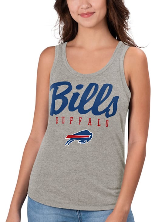 Buffalo Bills Womens Black Playoff Tank Top
