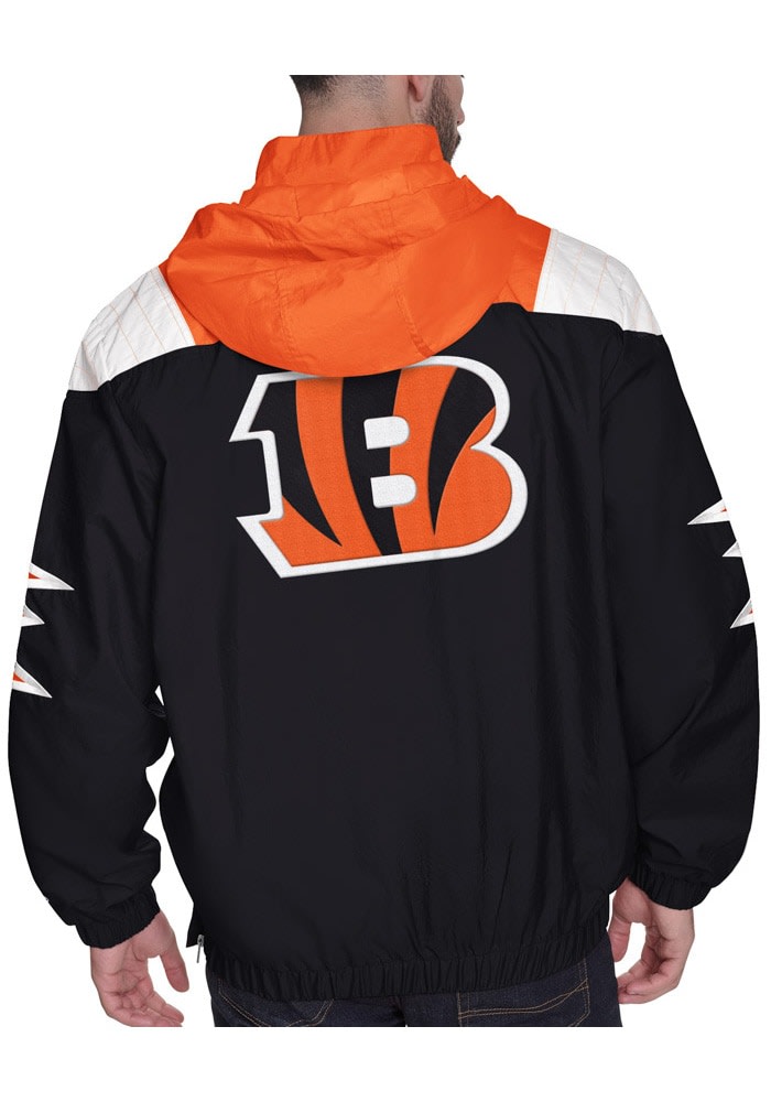 Starter Cincinnati Bengals Mens Shockwave BLACK Pullover