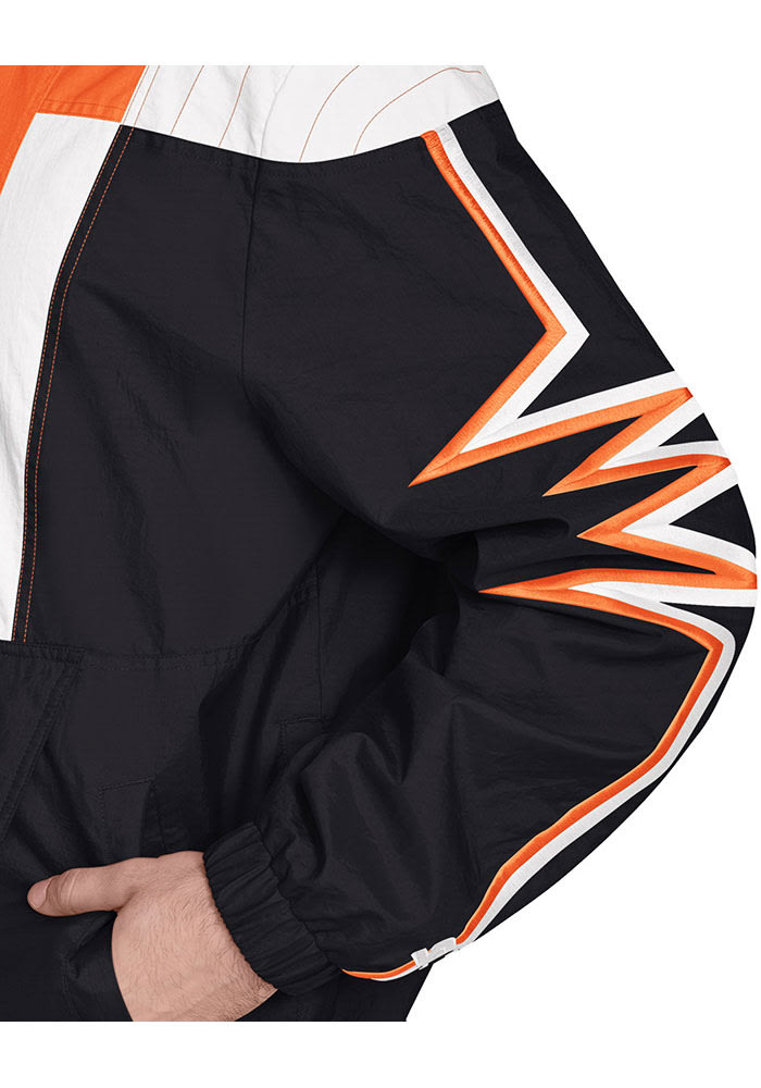 Starter Cincinnati Bengals Mens Shockwave BLACK Pullover Jackets