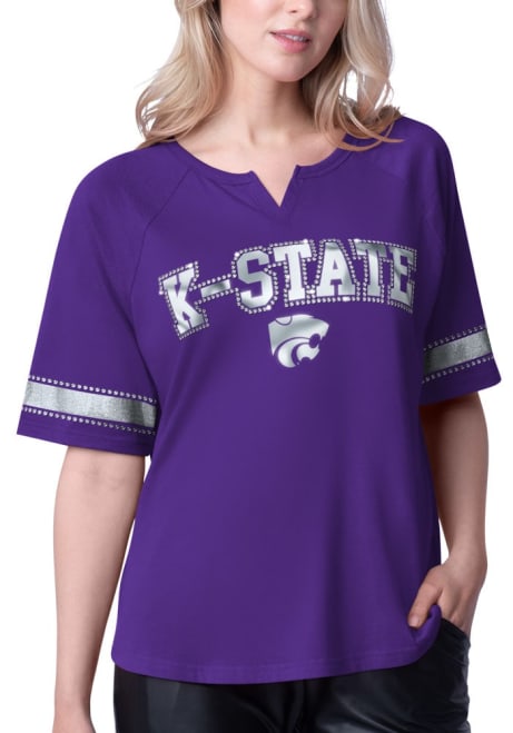 K-State Wildcats Fuel up Short Sleeve T-Shirt - Purple