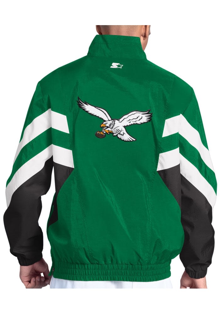 Starter Philadelphia Eagles Mens Striker KELLYGREEN Pullover