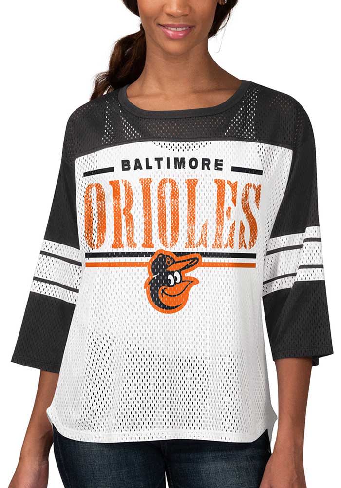 Baltimore Orioles Womens First Team Fashion Baseball Jersey BLACK