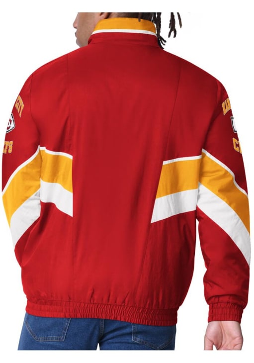 Starter Kansas City Chiefs Mens Red Captain Light Weight Jacket