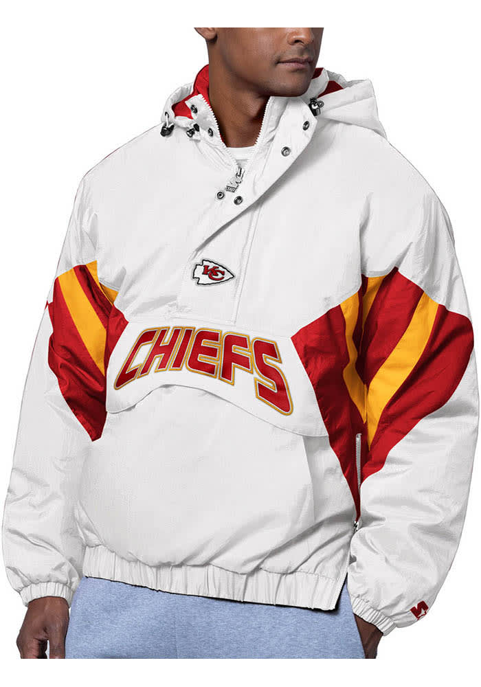 CHIEFS STARTER PRO LINE ジャケット Lサイズ KANSAS CITY CHIEFS Starter Hooded 