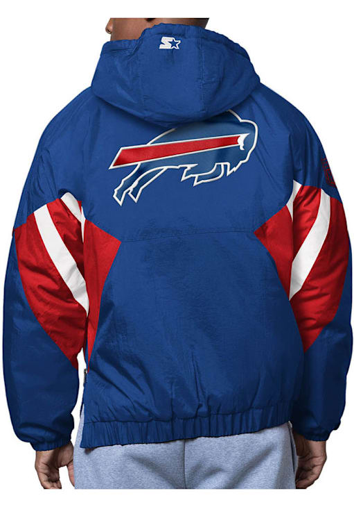 Starter Buffalo Bills Mens Blue The Line Up Pullover Jackets