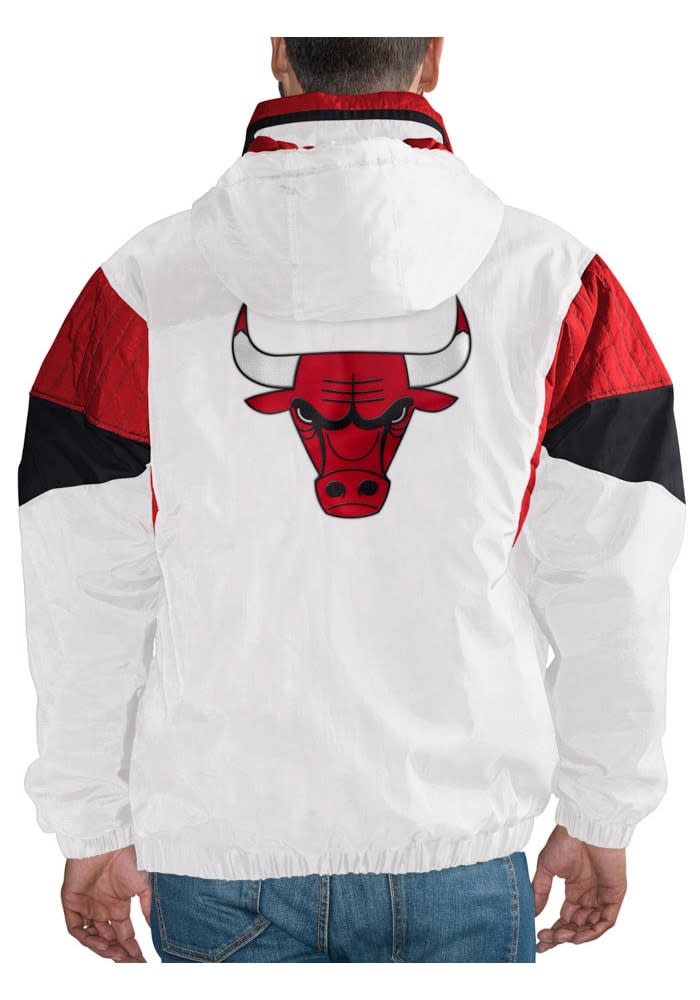 Starter chicago outlet bulls pullover jacket