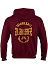Main image for Mens Minnesota Golden Gophers Maroon Champion Front Back Powerblend Long Sleeve Full Zip Jacket