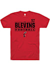 Main image for Ben Blevins Rally Mens Red Cincinnati Bearcats Football NIL Stacked Box Player T Shirt