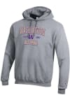 Main image for Mens Washington Huskies Grey Champion Est Alumni Powerblend Hooded Sweatshirt