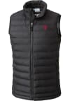 Main image for Mens Indiana Hoosiers Black Columbia Heat Seal Powder Lite Vest