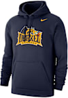 Main image for Mens Drexel Dragons Navy Blue Nike Club Fleece Hooded Sweatshirt