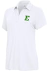 Main image for Womens Eastern Michigan Eagles White Antigua Era Short Sleeve Polo Shirt