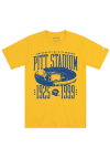 Main image for Pitt Panthers Gold Homefield Pitt Stadium Short Sleeve Fashion T Shirt