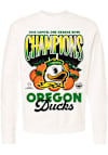 Main image for Mens Oregon Ducks Ivory Something Inked 2026 Orange Bowl Champions Crew Sweatshirt
