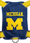 Main image for Navy Blue Michigan Wolverines Team Logo Harness Pet Collar