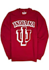 Main image for Mens Red Indiana Hoosiers Vintage Crew Sweatshirt