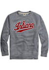 Main image for Mens Indiana Hoosiers Grey Rally Triblend Puff Ink Wordmark Fashion Sweatshirt