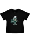 Main image for Sparty Creative Knitwear Boys Black Michigan State Spartans Baby Sparty Short Sleeve T-Shirt