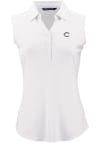 Main image for Cutter and Buck Cincinnati Reds Womens White Stars and Stripes Forge Eco Polo Shirt