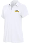 Main image for Womens Toledo Rockets White Antigua Era Short Sleeve Polo Shirt