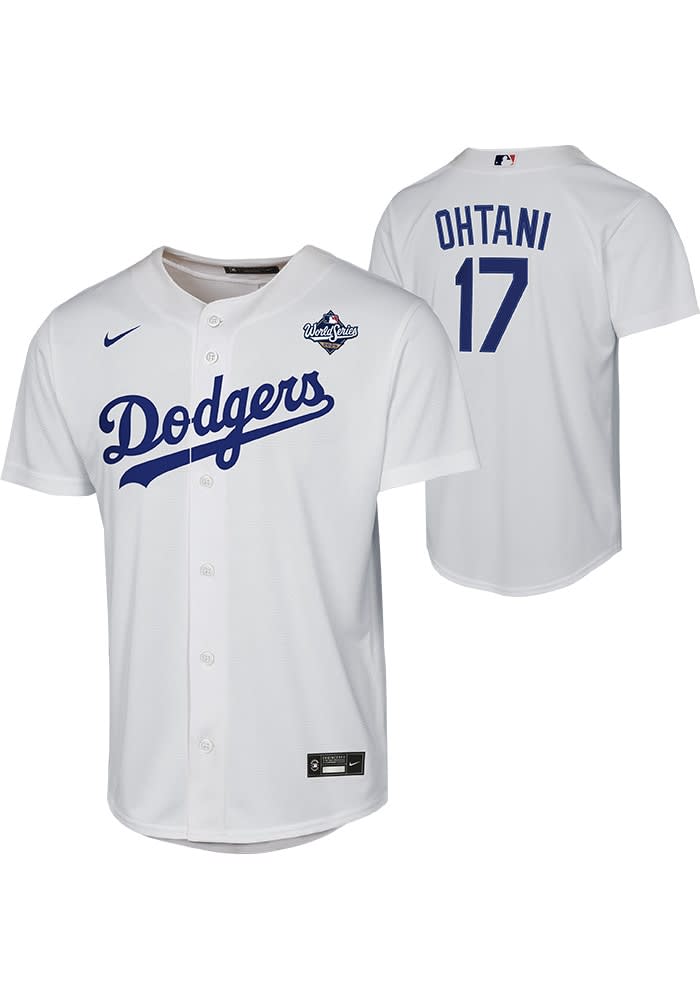 Los Angeles Dodgers Shohei Ohtani Youth White 2025 World Series