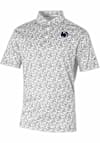 Main image for Mens Penn State Nittany Lions Grey Columbia Heat Seal Westside Country Short Sleeve Polo Shirt