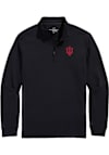 Main image for Mens Indiana Hoosiers Charcoal Vineyard Vines Clubhouse Qtr Zip Pullover