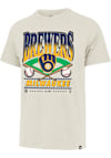 Main image for 47 Milwaukee Brewers White Straight Shot Two Franklin Short Sleeve Fashion T Shirt