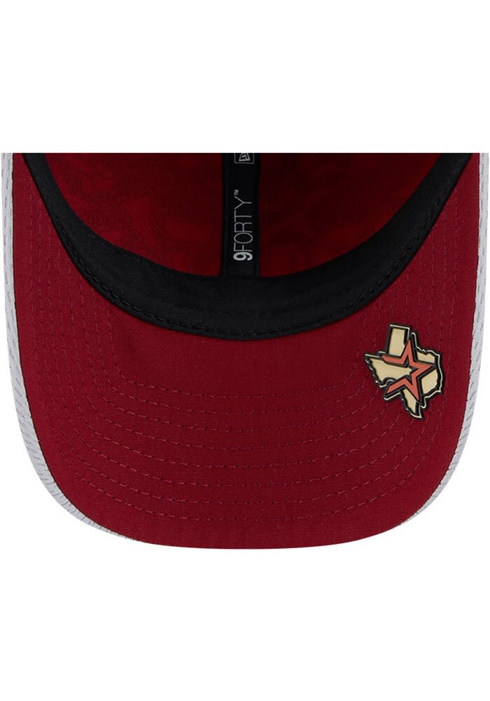New Era Houston Astros LIGHTGREY MLB25 Clubhouse M Crown