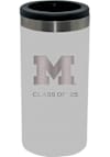 Main image for White Michigan Wolverines Class of 2025 12oz Slim Stainless Steel Coolie