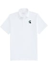 Main image for Mens Michigan State Spartans White Vineyard Vines Sankaty Short Sleeve Fashion Polo